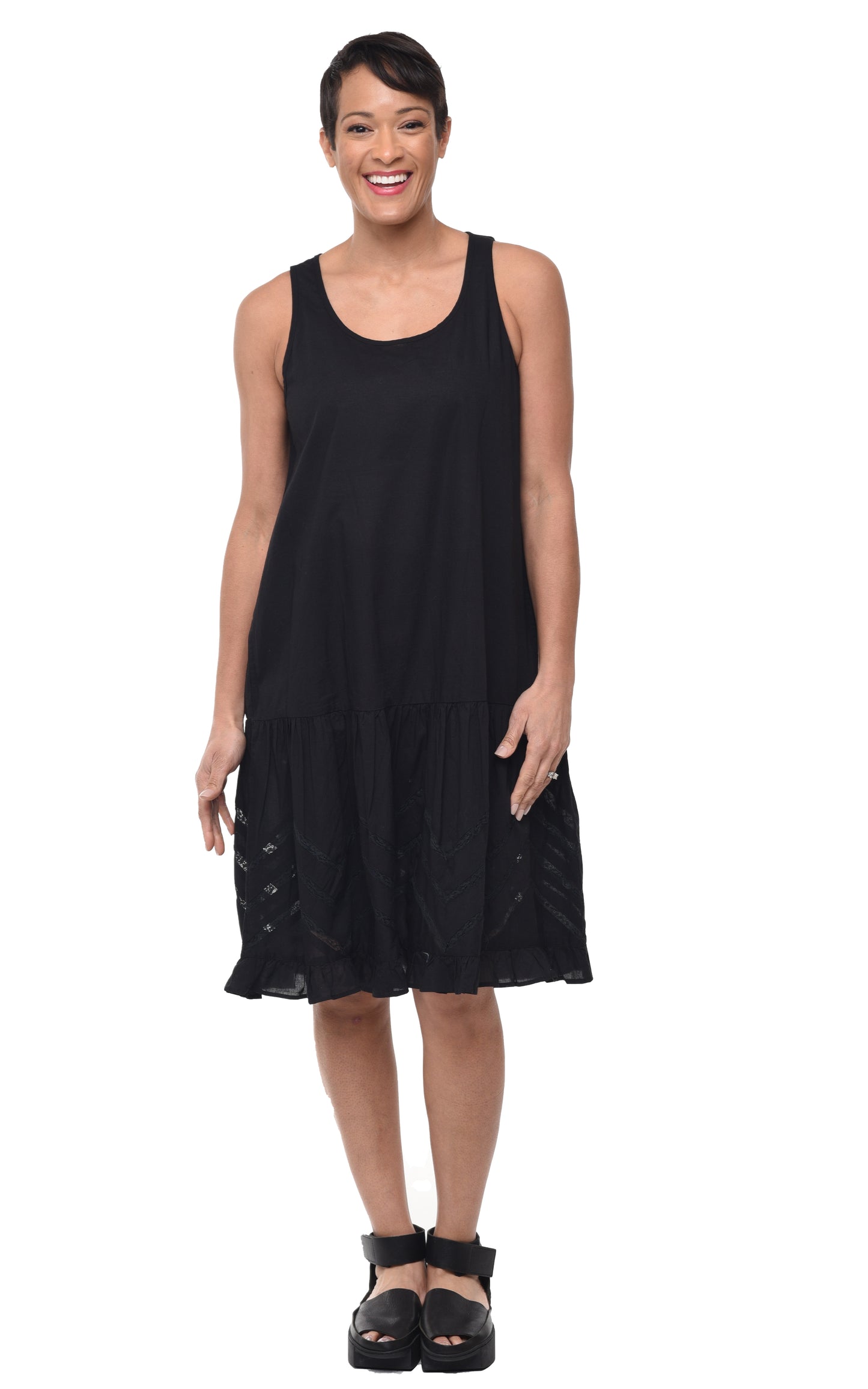 FINAL SALE CV1081 Margot Dress in Black*