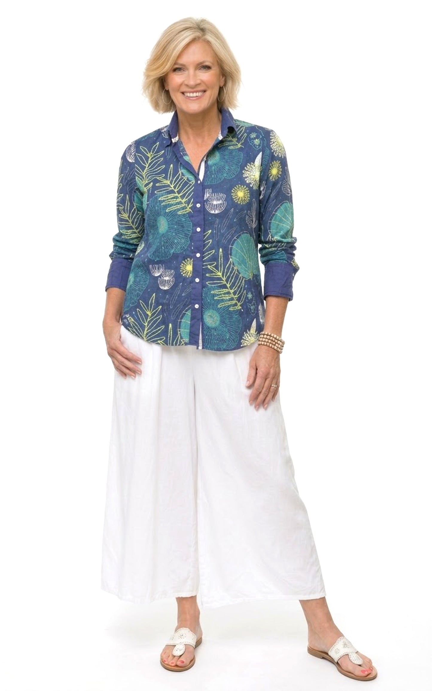 FINAL SALE CV1087 Gretchen Button Down in Portland*
