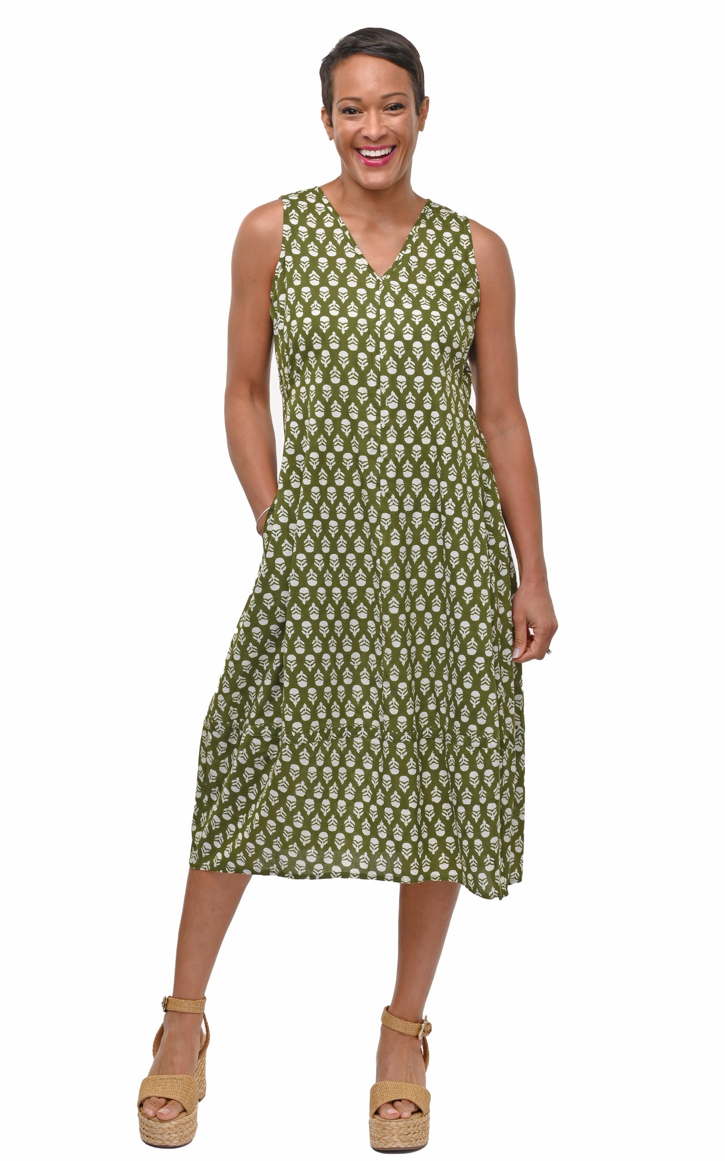CV1088 Patton Dress in Acorns*