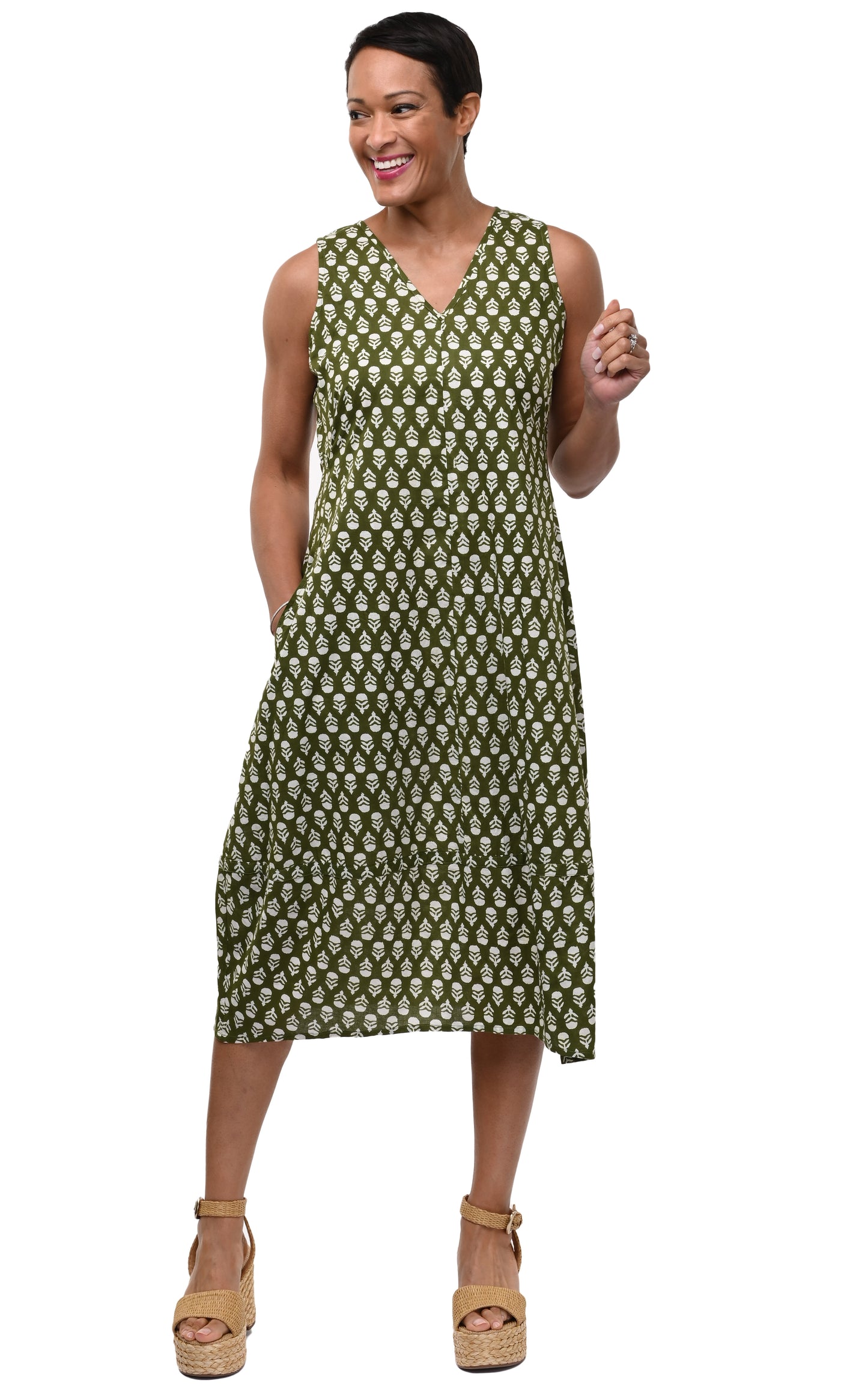 CV1088 Patton Dress in Acorns*