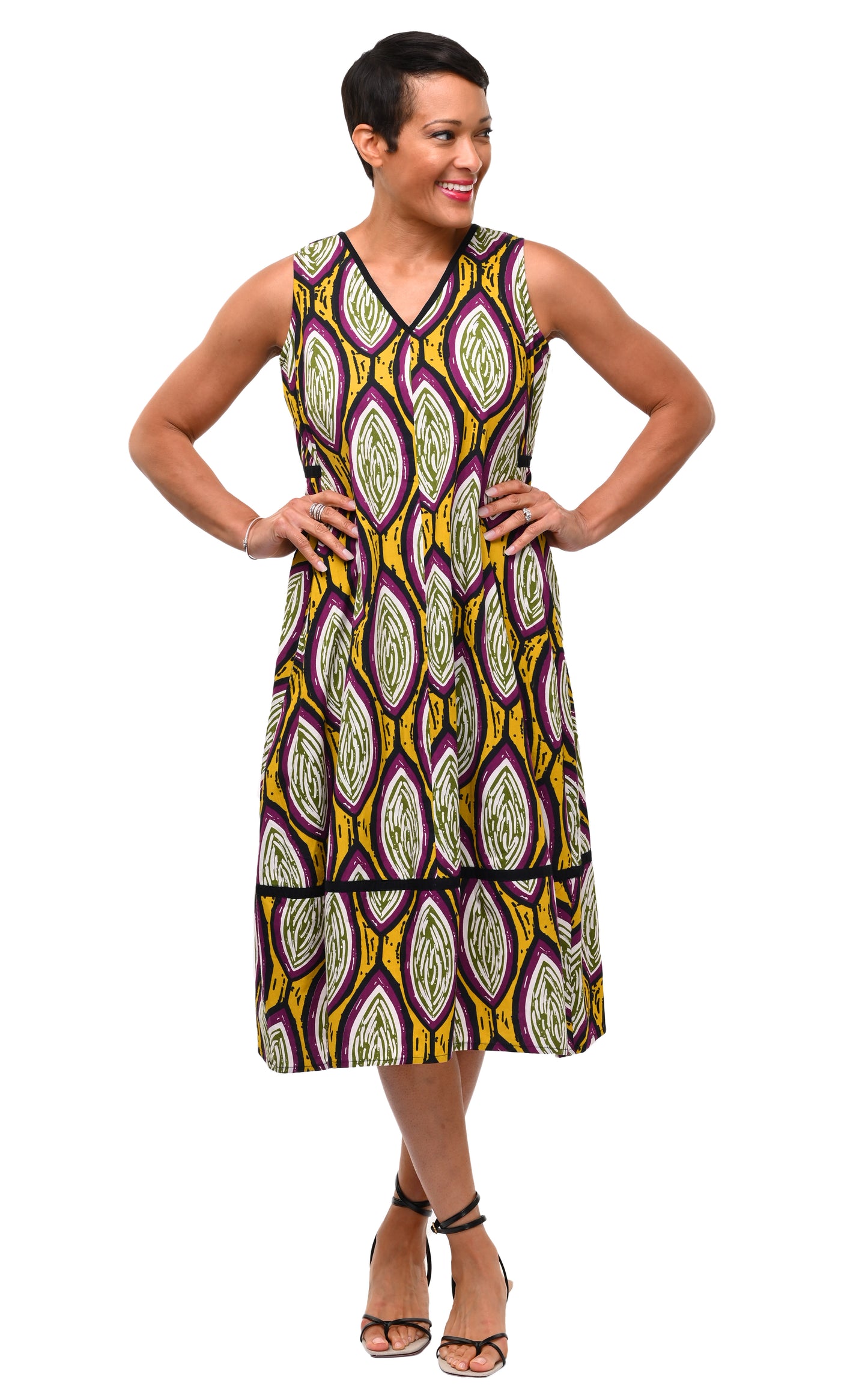 CV1088 Patton Dress in Almonds*