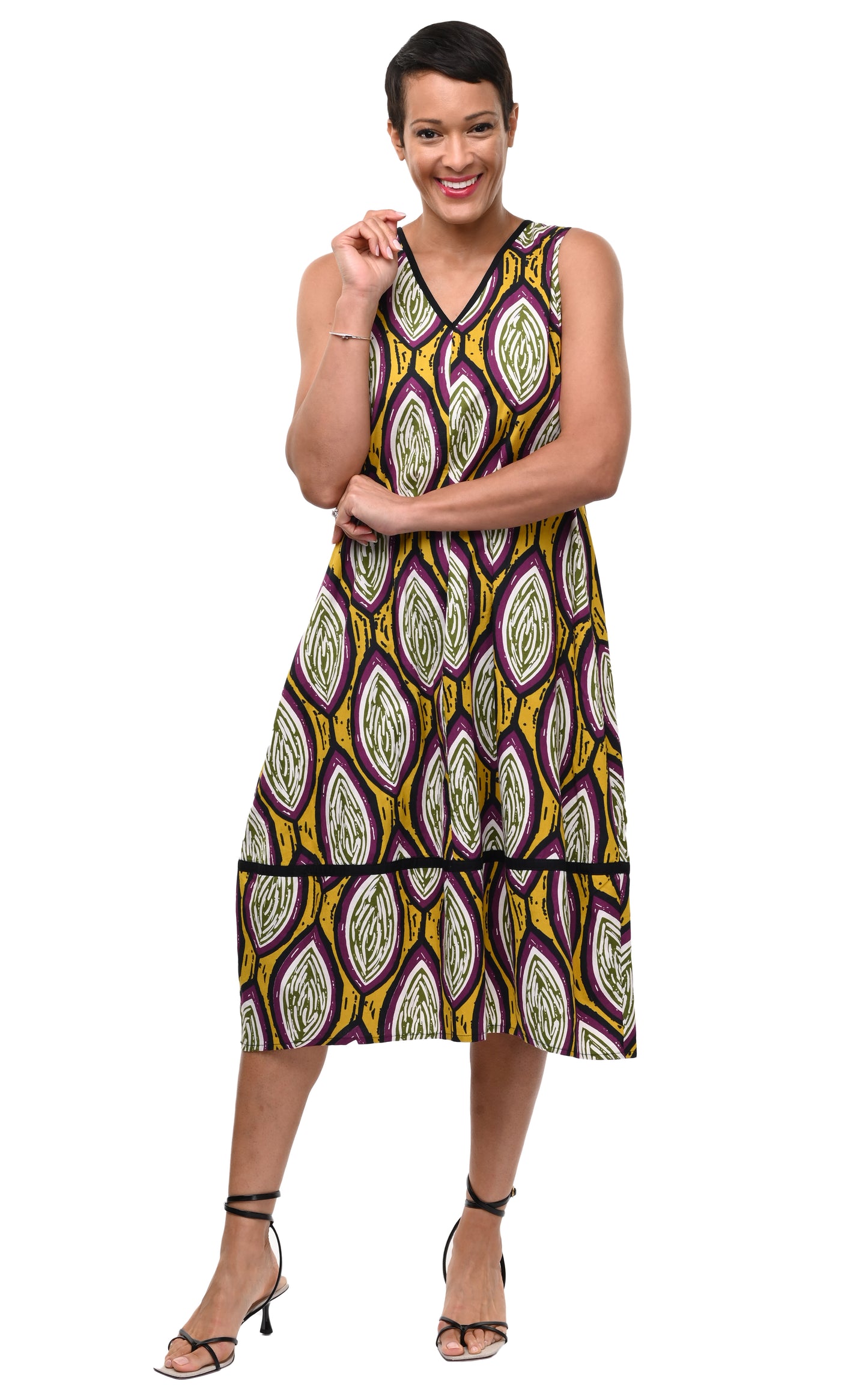 CV1088 Patton Dress in Almonds*