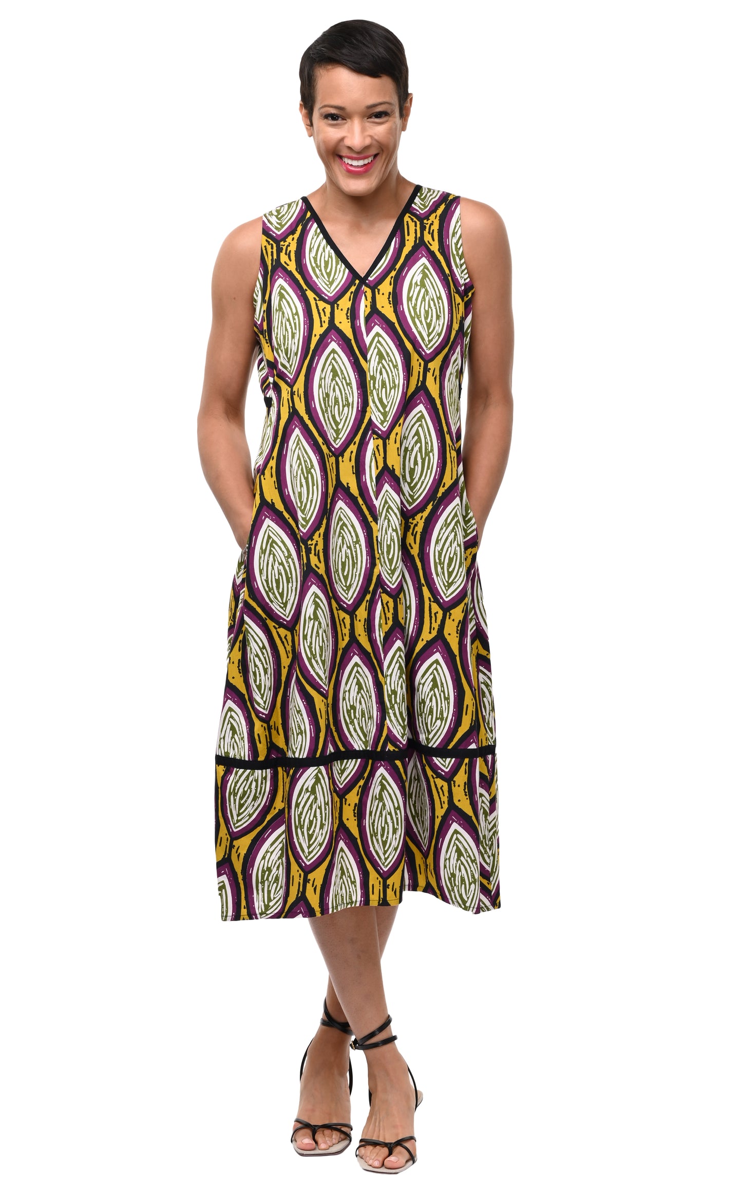 CV1088 Patton Dress in Almonds*