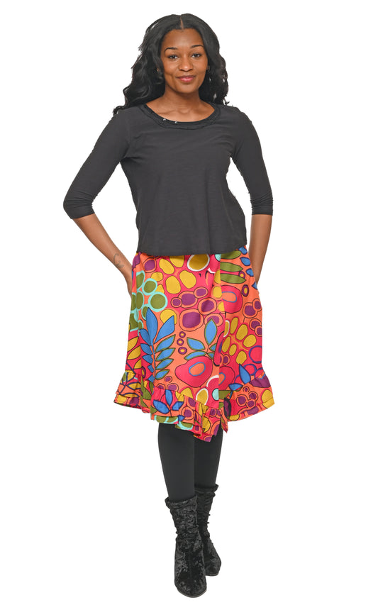 FINAL SALE CV1171 Belmont Skirt in Galapagos*