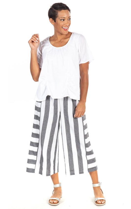 FINAL SALE CV117 Pauline Pant in Gordon Stripe*
