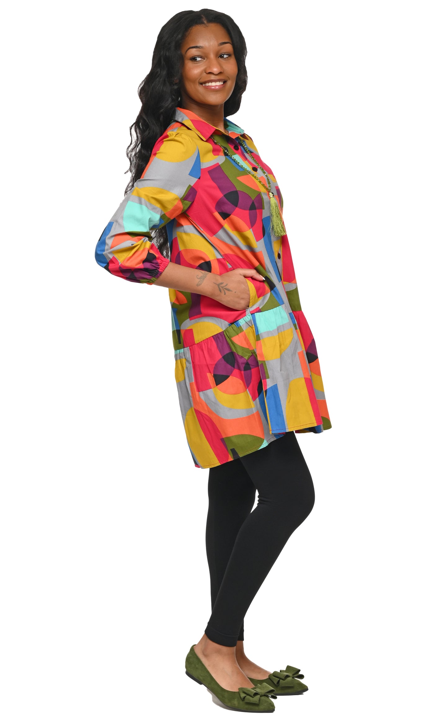 FINAL SALE CV1191 Arbor Dress in Kaleidoscope*