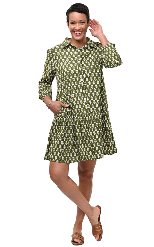 CV1191 Arbor Dress in Acorns*