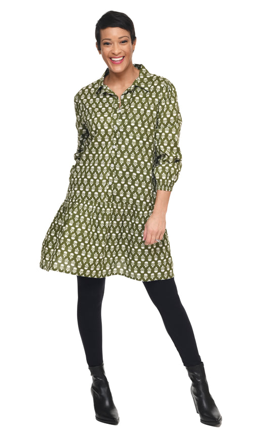 CV1191 Arbor Dress in Acorns***