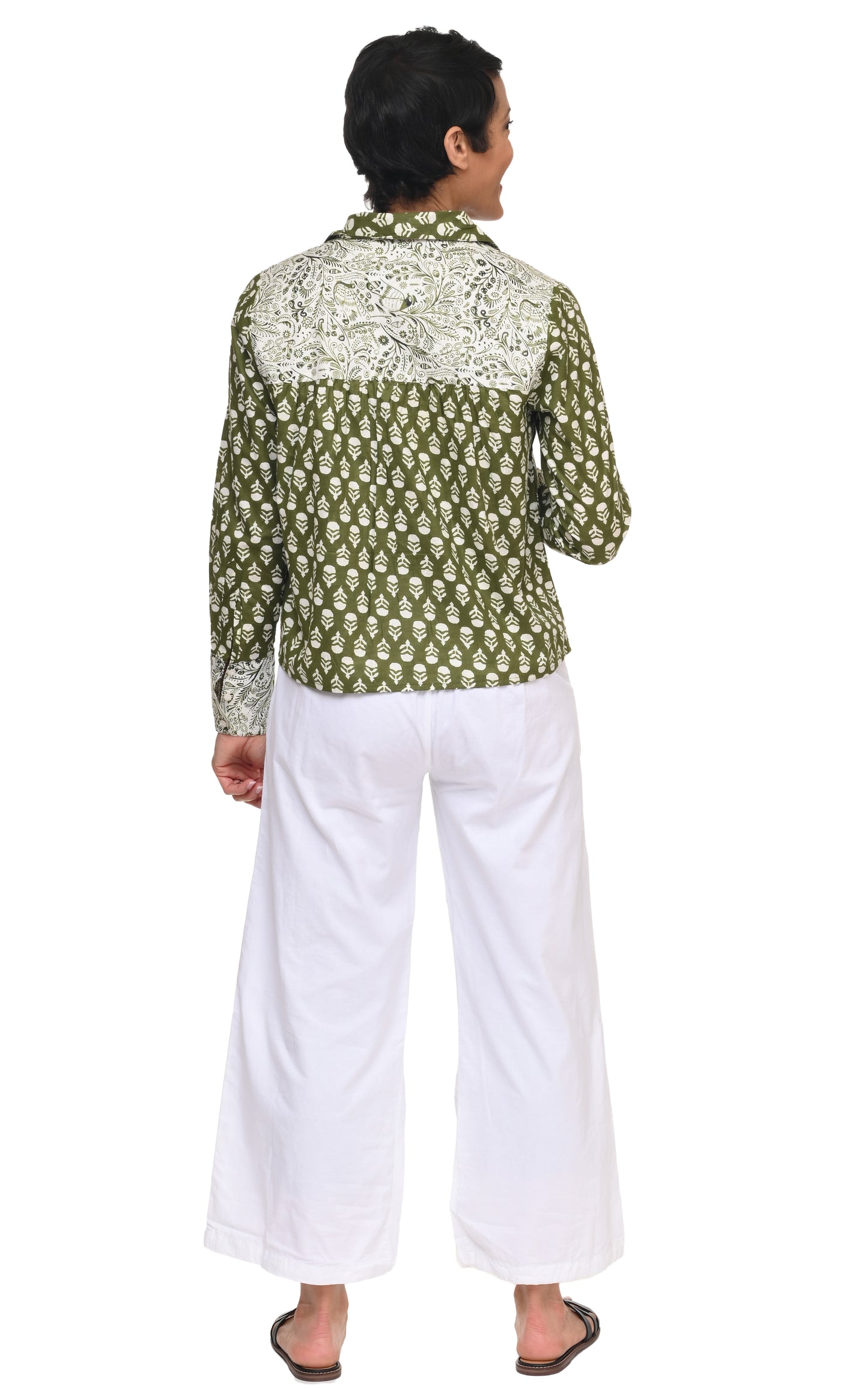 CV1195 Melody Blouse in Acorns*