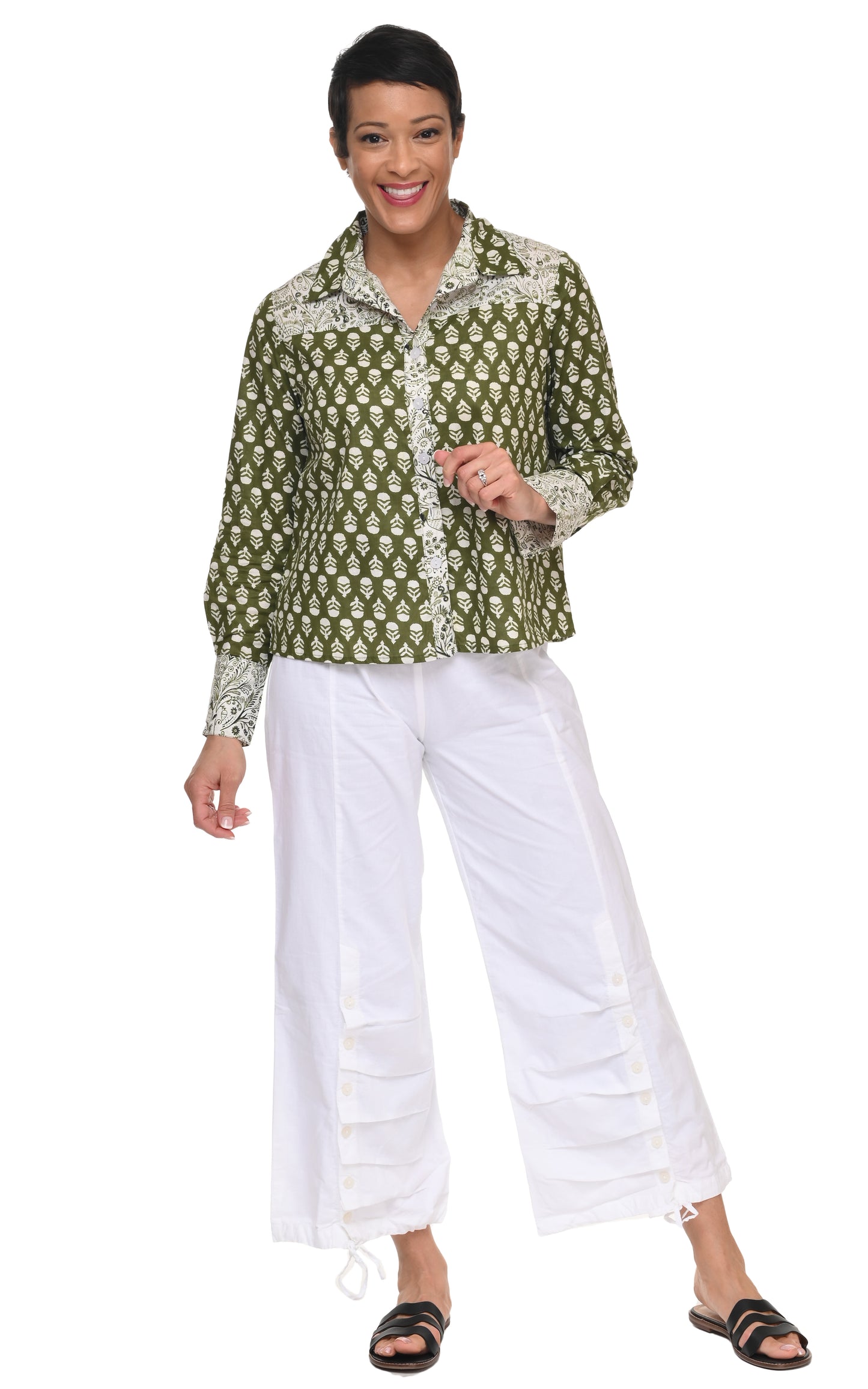 CV1195 Melody Blouse in Acorns*