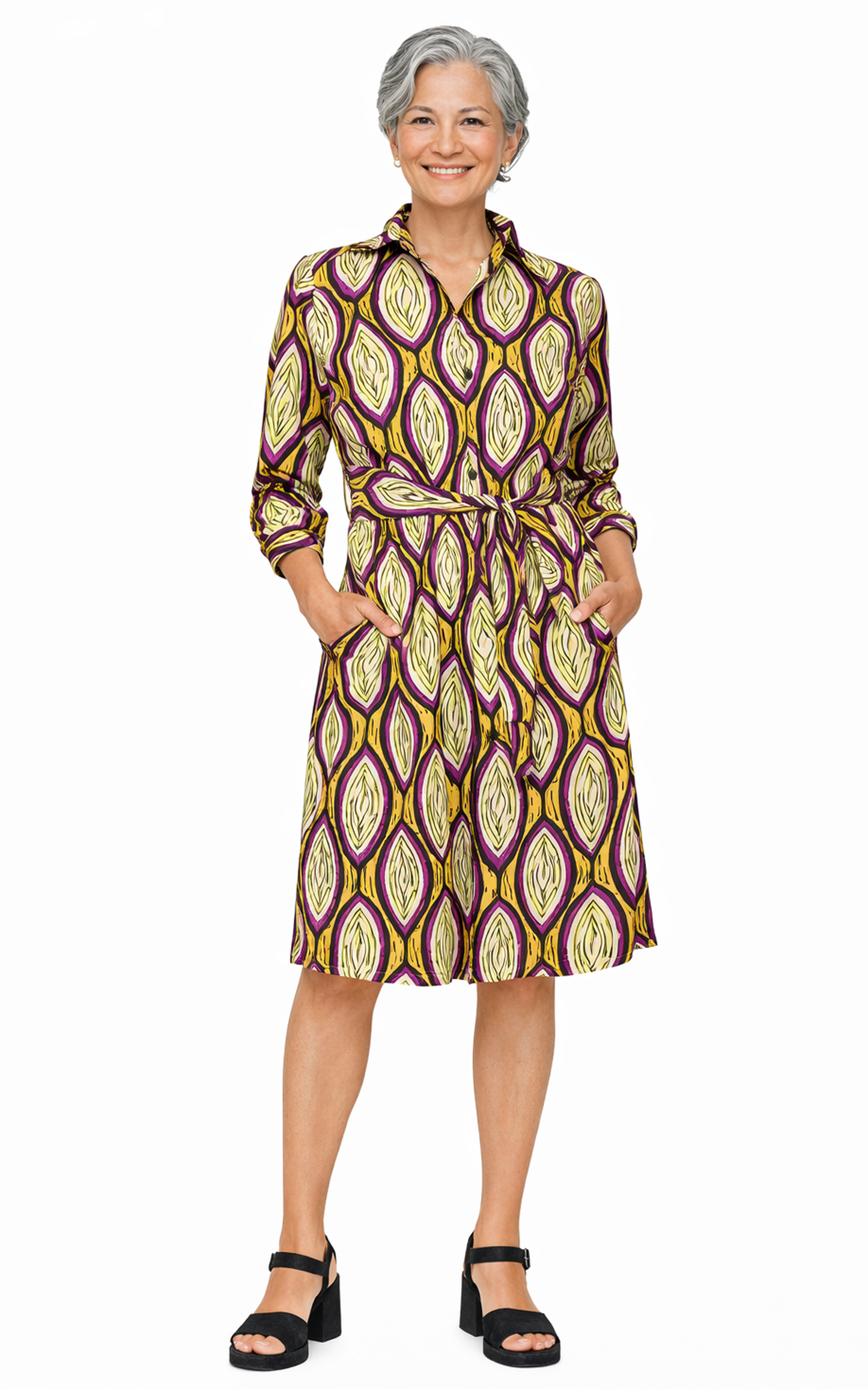 CV1223 Orchard Dress in Almonds*