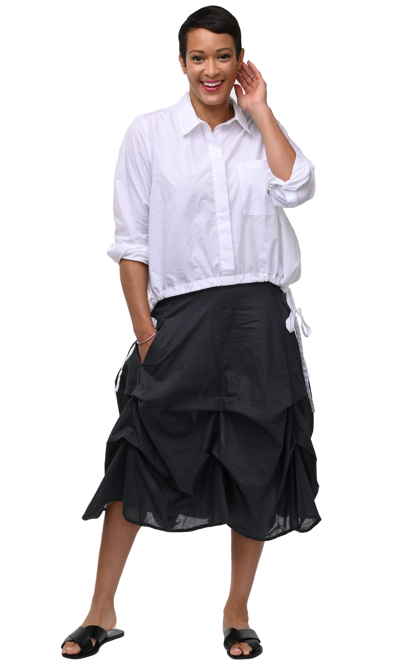CV631 Noelle Skirt in Black*