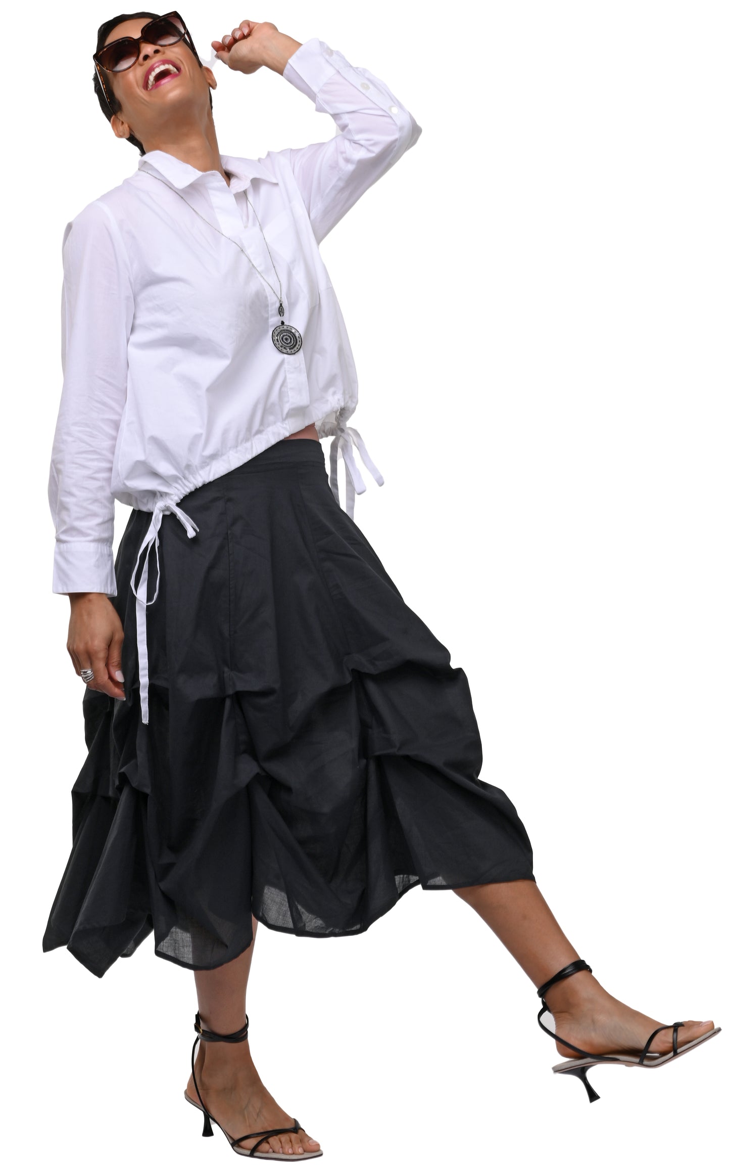CV1227 Sardinia Blouse in White*