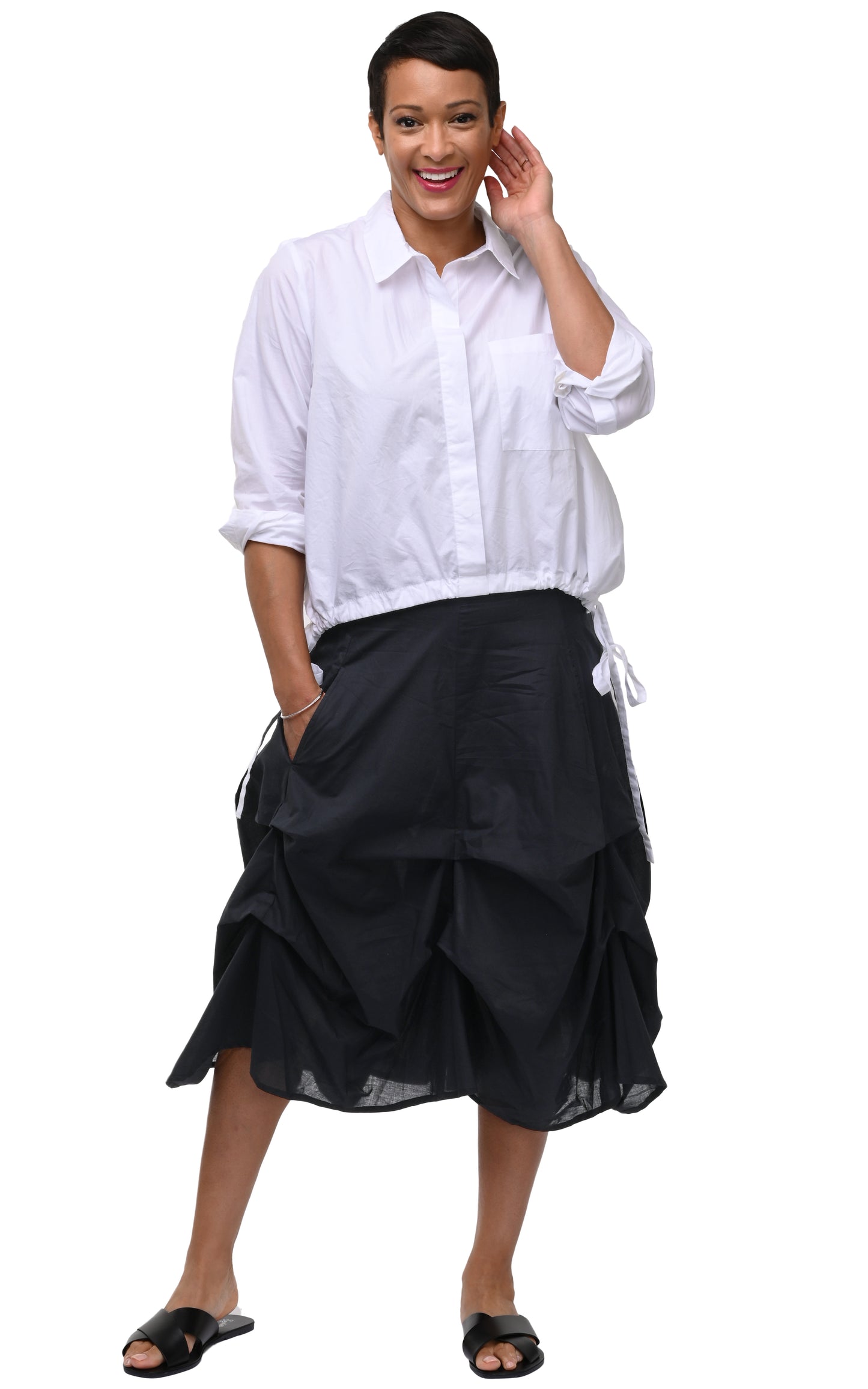 CV1227 Sardinia Blouse in White*