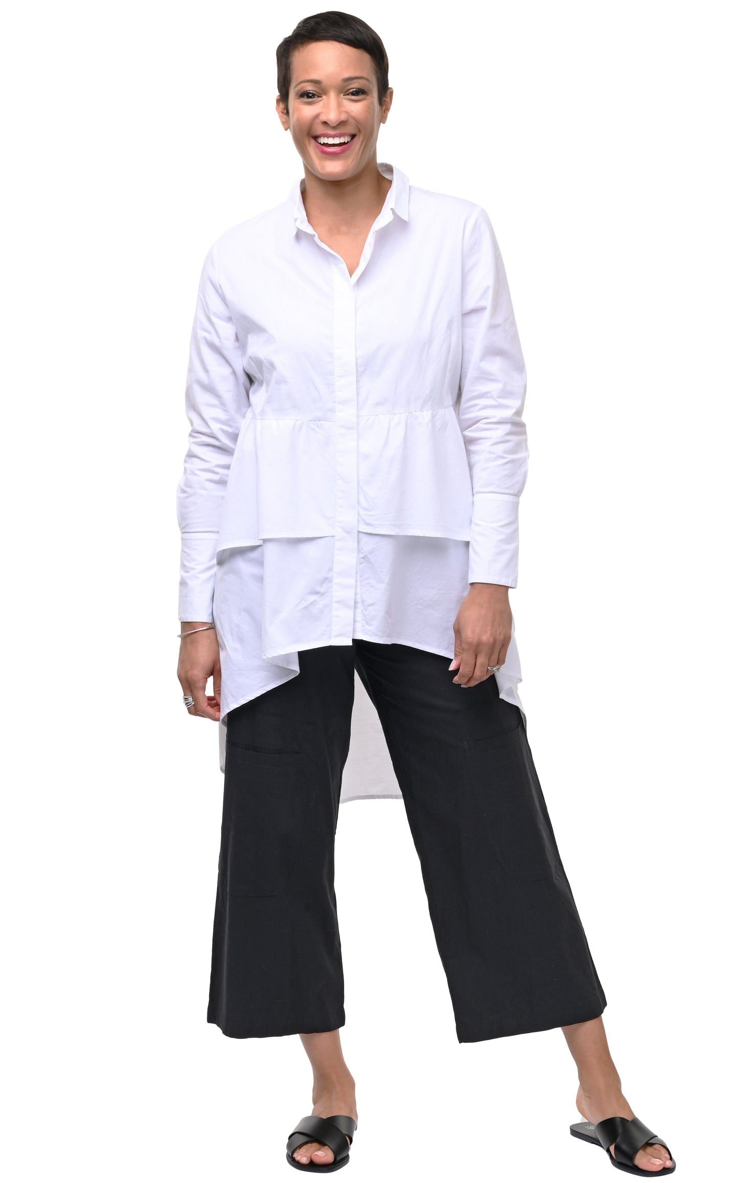 CV1232 Diana Blouse in White*