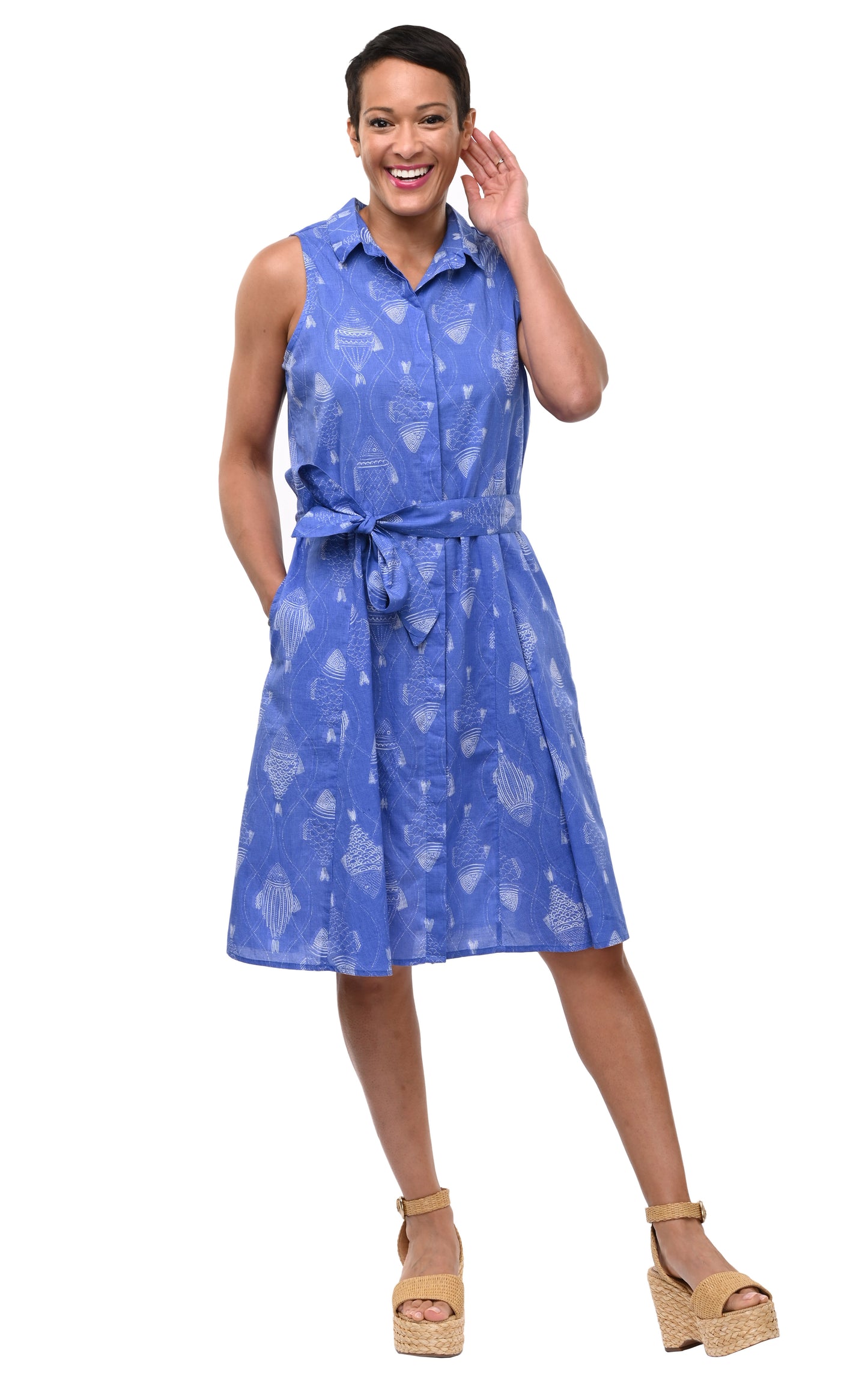 CV1260 Christine Dress in Go Fish*