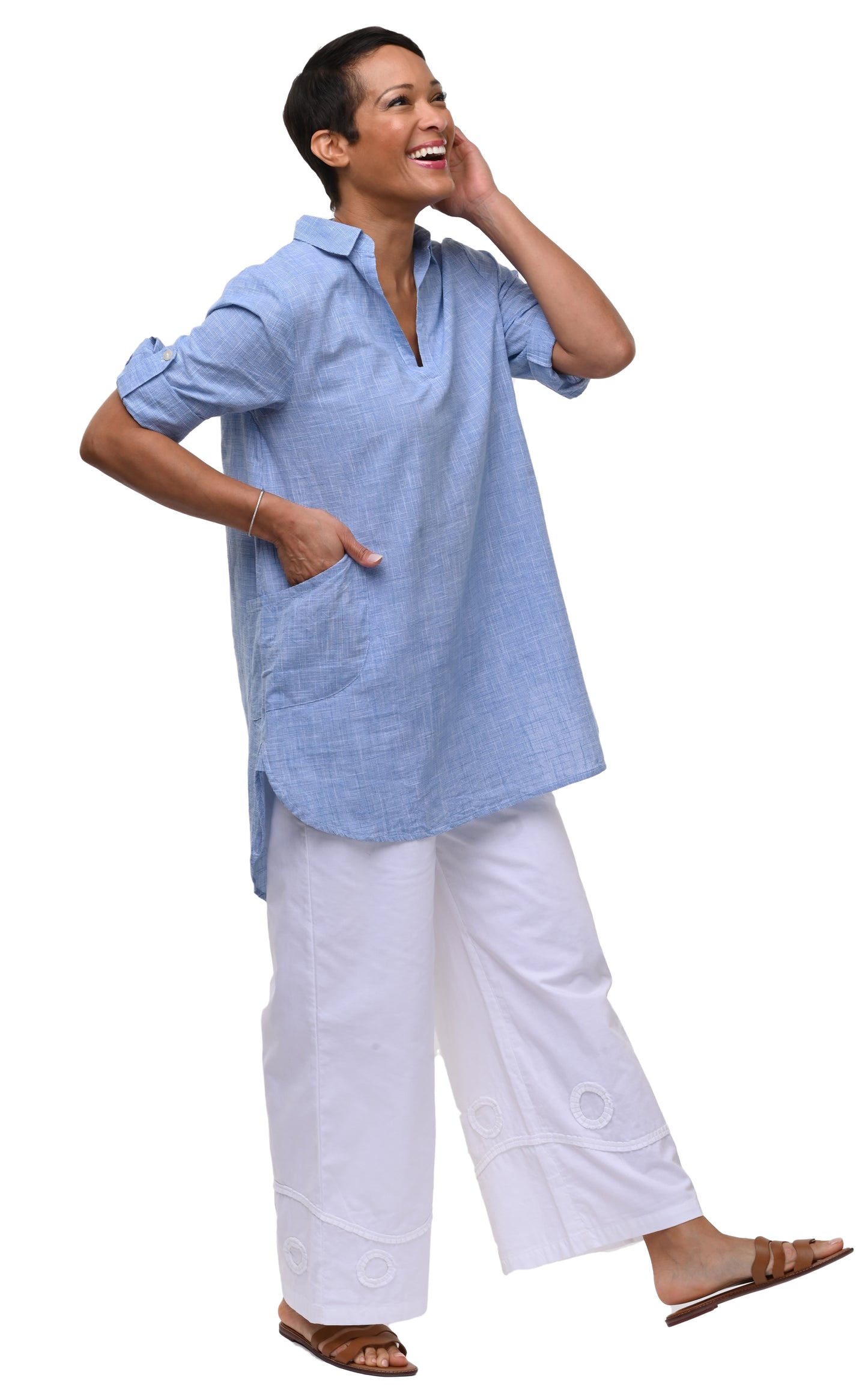 CV1196 Pippin Pant in White*
