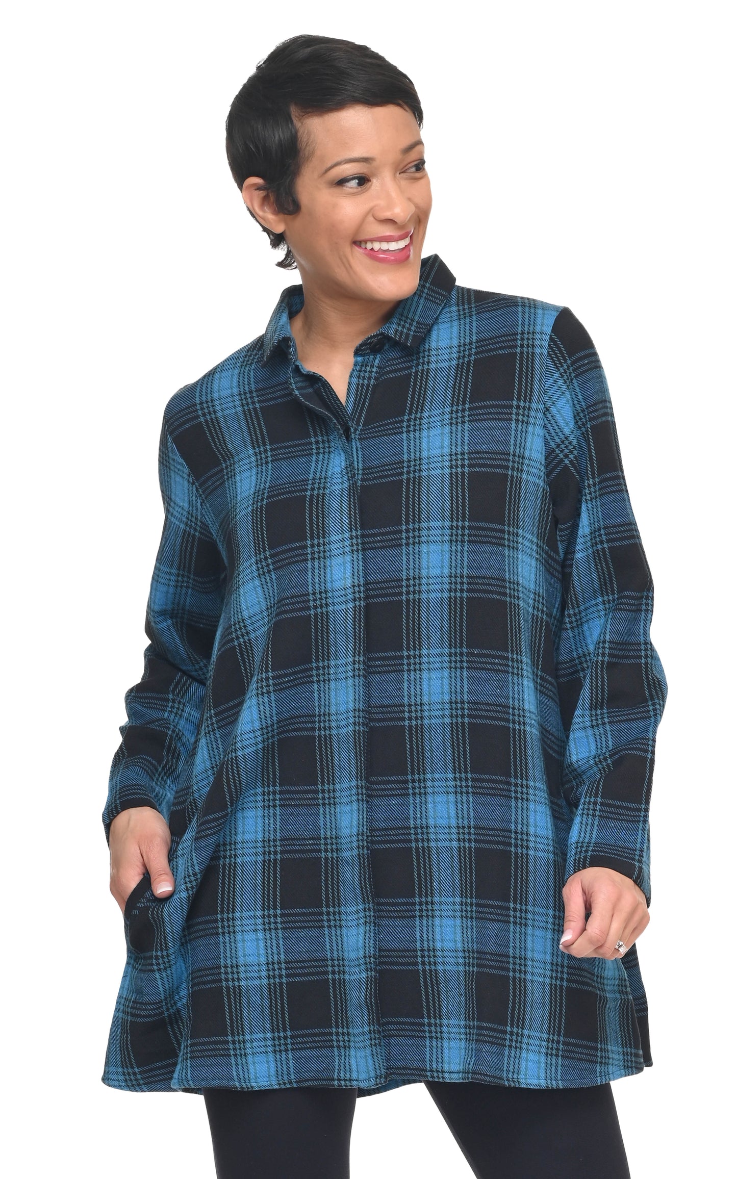 FINAL SALE CV133 Logan Button Down in Budapest Flannel*