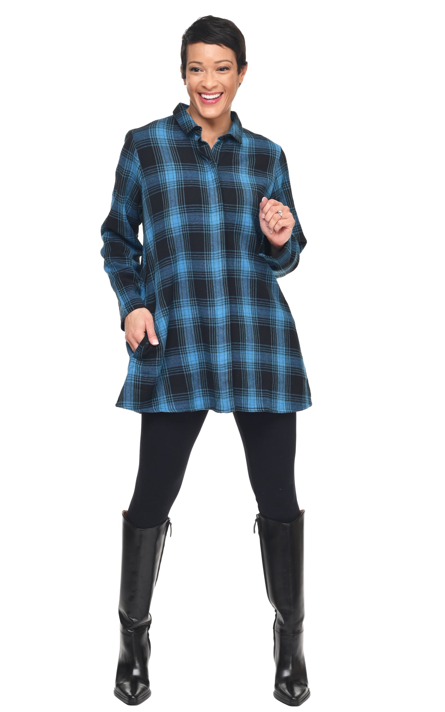 FINAL SALE CV133 Logan Button Down in Budapest Flannel*