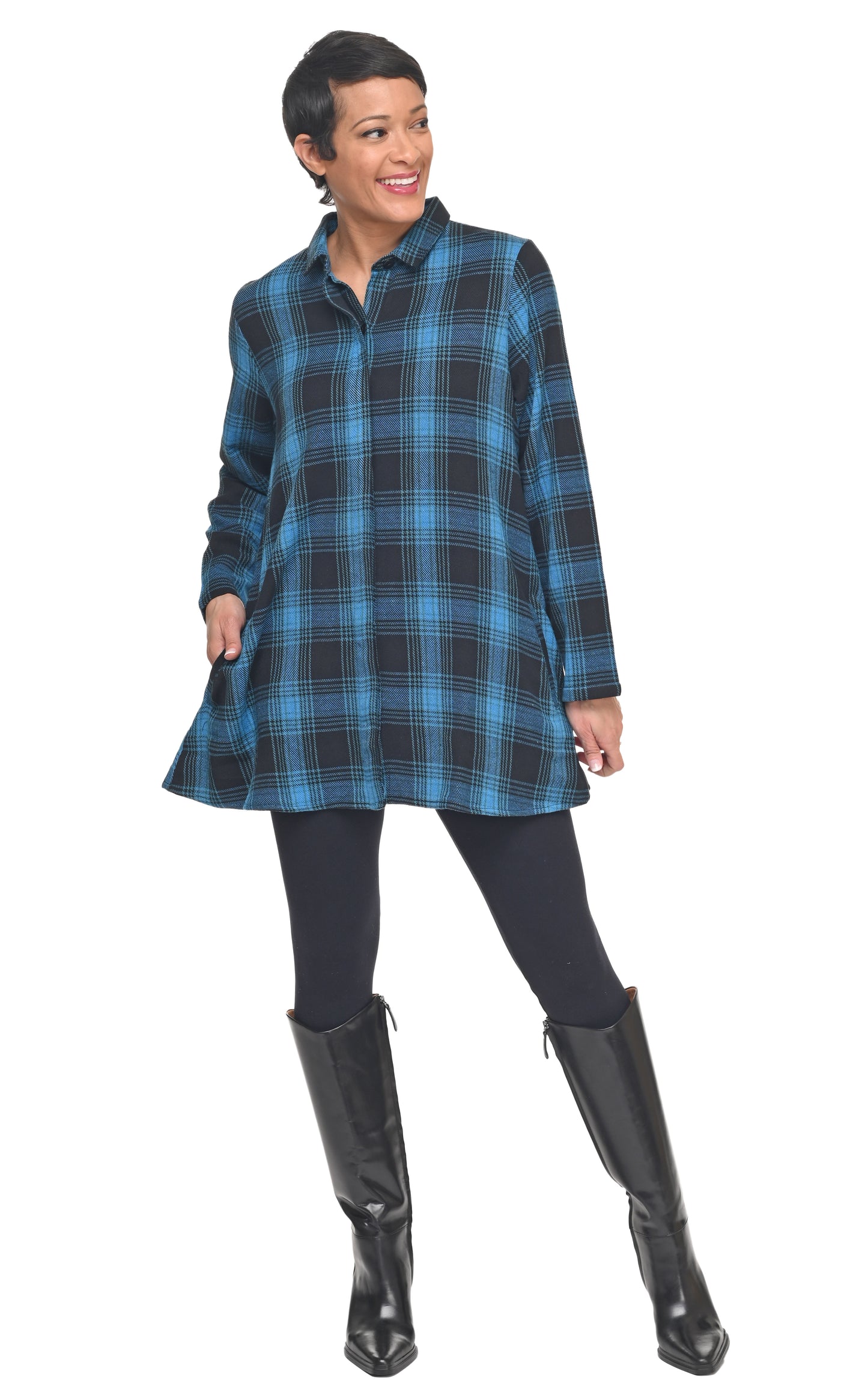 FINAL SALE CV133 Logan Button Down in Budapest Flannel*