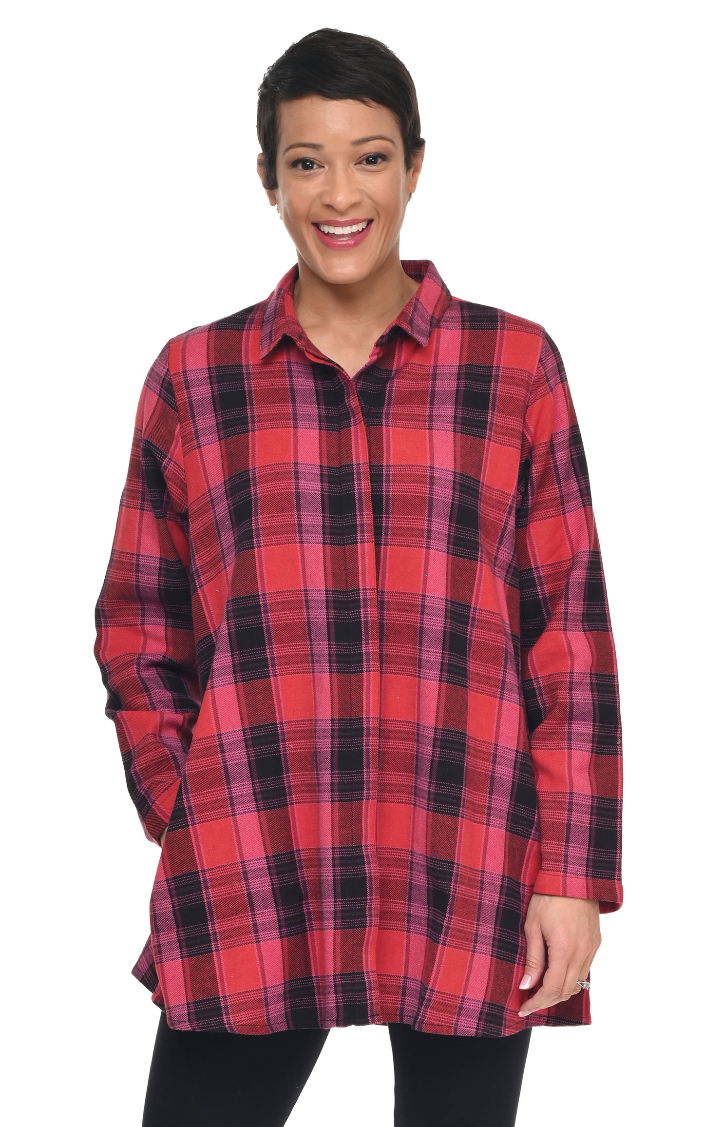 FINAL SALE CV133 Logan Button Down in Copenhagen Flannel*