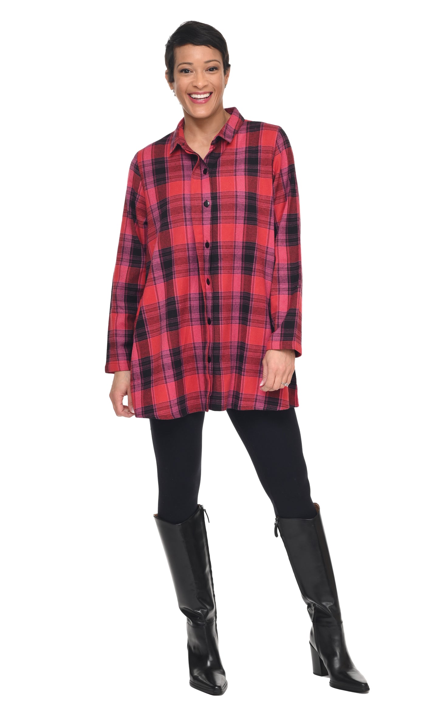 FINAL SALE CV133 Logan Button Down in Copenhagen Flannel*