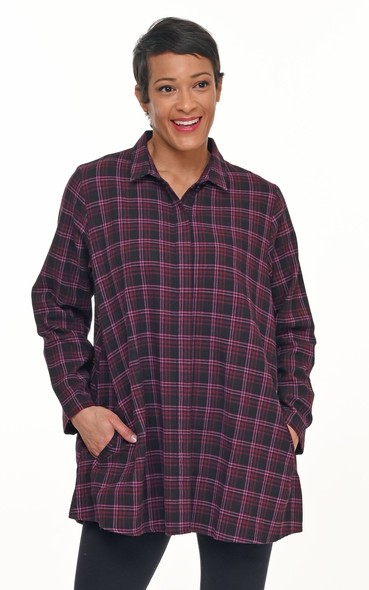 FINAL SALE CV133 Logan Button Down in Oslo Flannel*