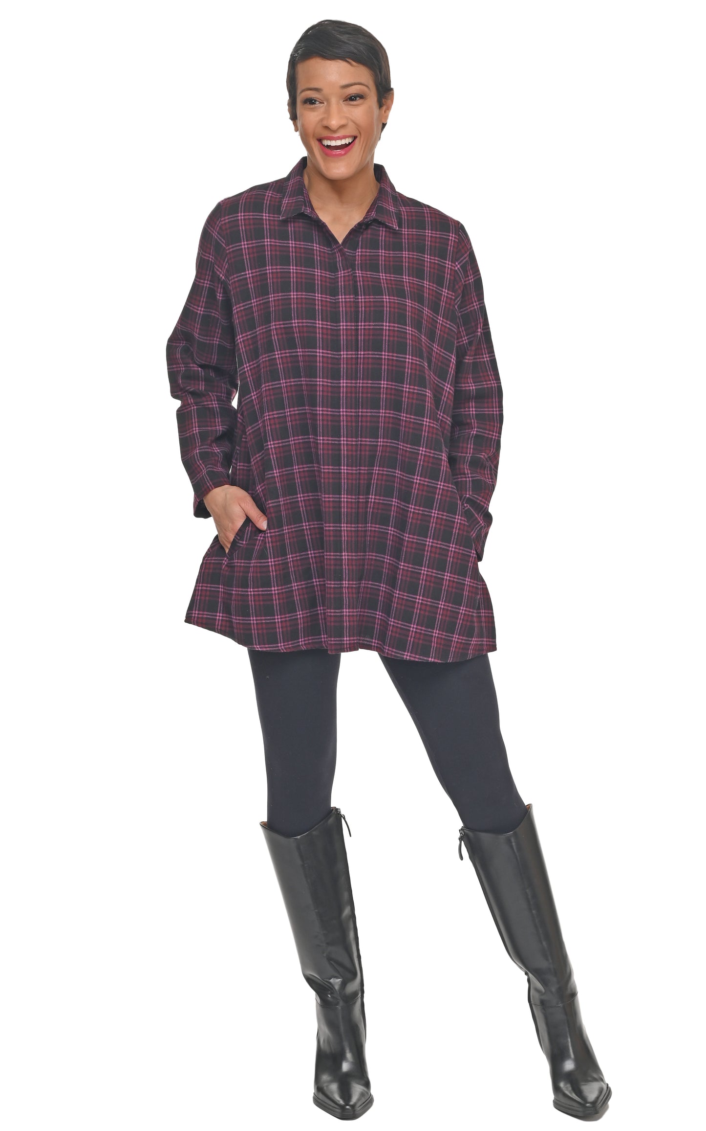 FINAL SALE CV133 Logan Button Down in Oslo Flannel*