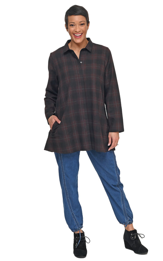FINAL SALE CV133 Logan in Stockholm Flannel*