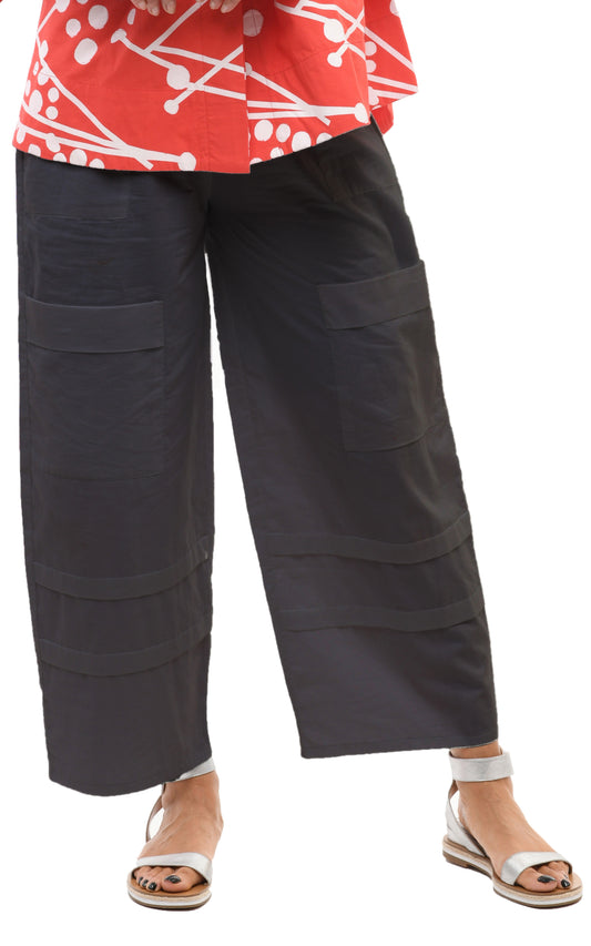 FINAL SALE CV143 Metro Pant in Solid Black Cotton*