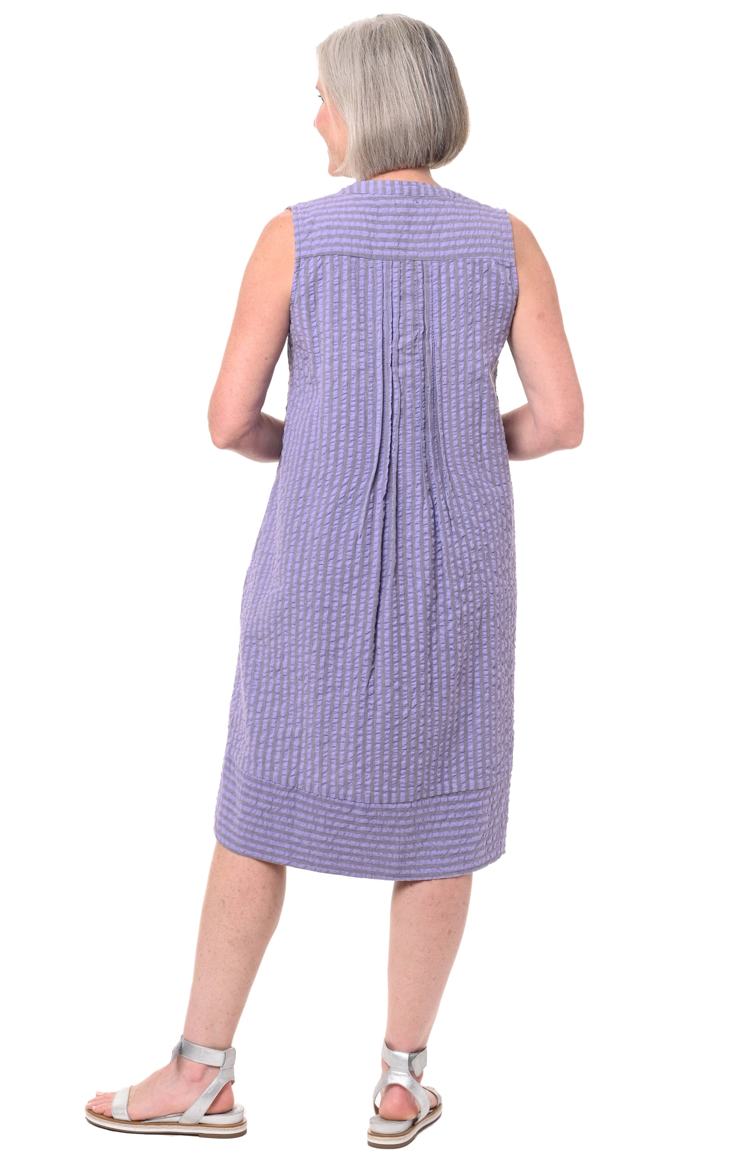 FINAL SALE CV147 Jenning Dress in Sully Stripe*