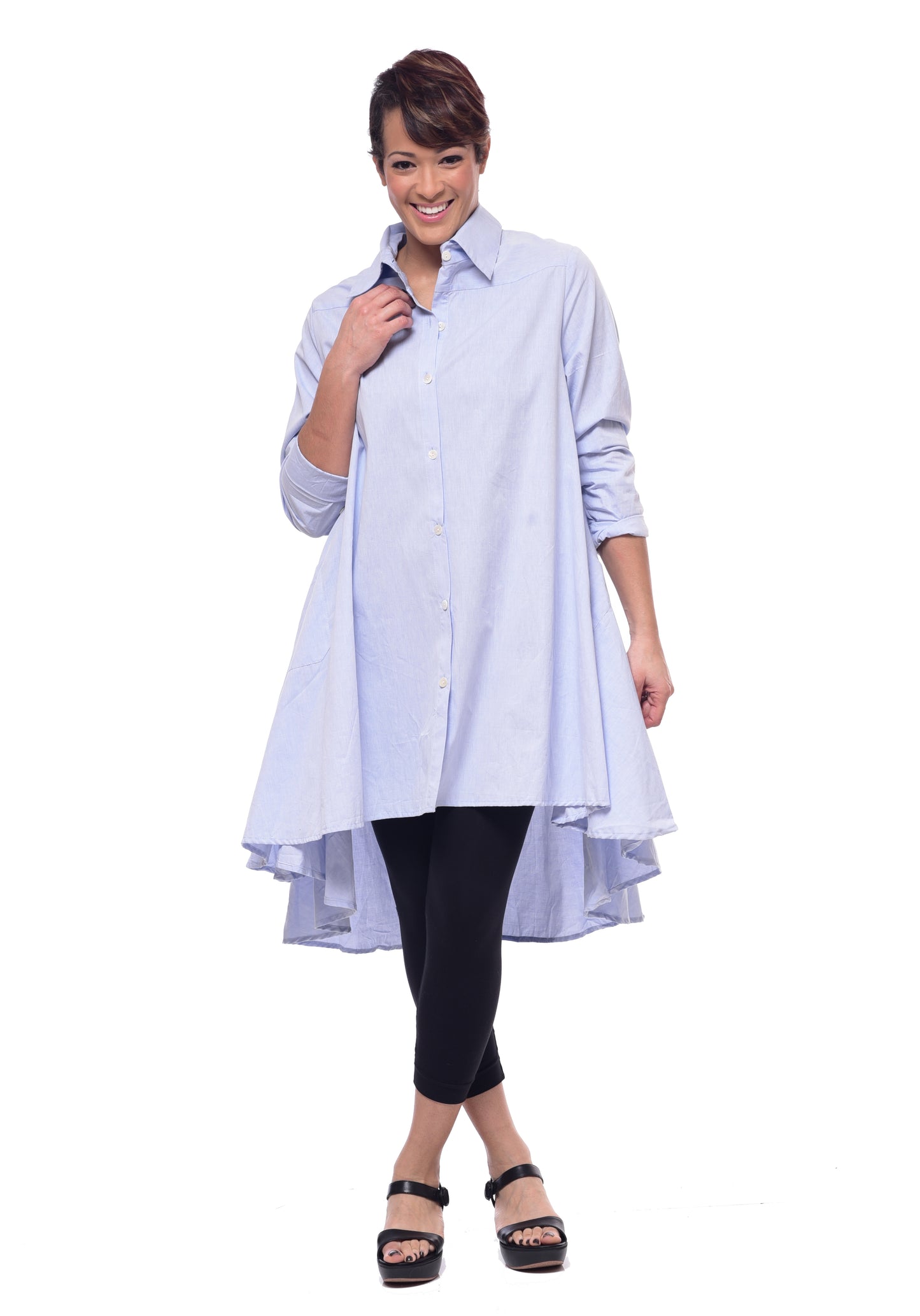 FINAL SALE CV248 Lulu in Light Blue Chambray*
