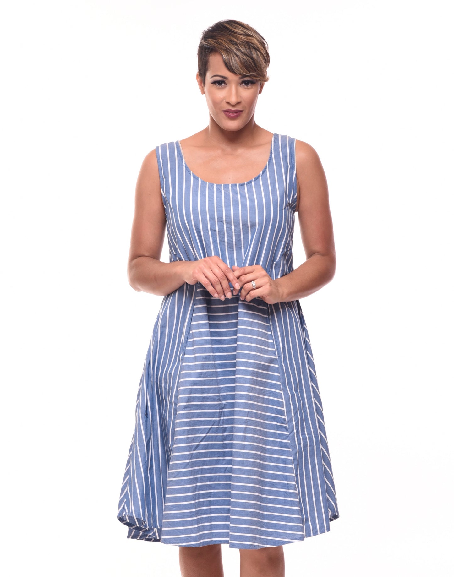 FINAL SALE CV289 Fleetwood Dress in San Tropez*