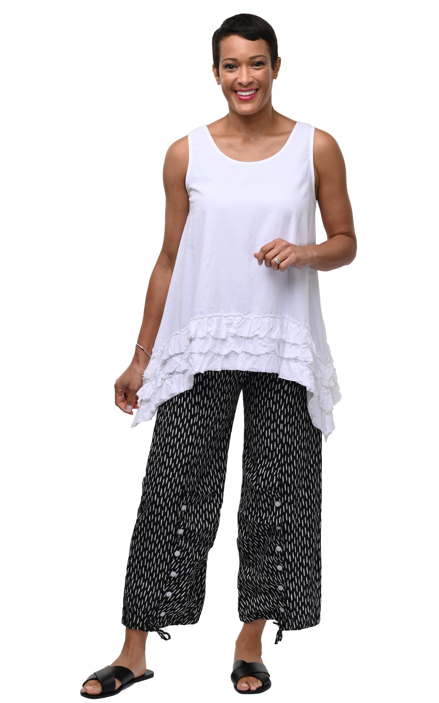 FINAL SALE CV21 Scooter Pant in Dashed Lines*