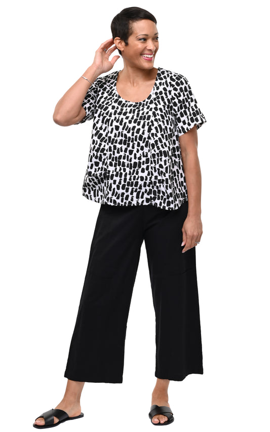 FINAL SALE CV404 Carmella Pullover Top in Meko*