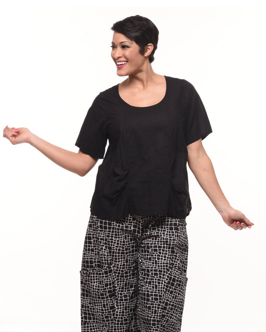CV404 Carmella Pullover in Black*