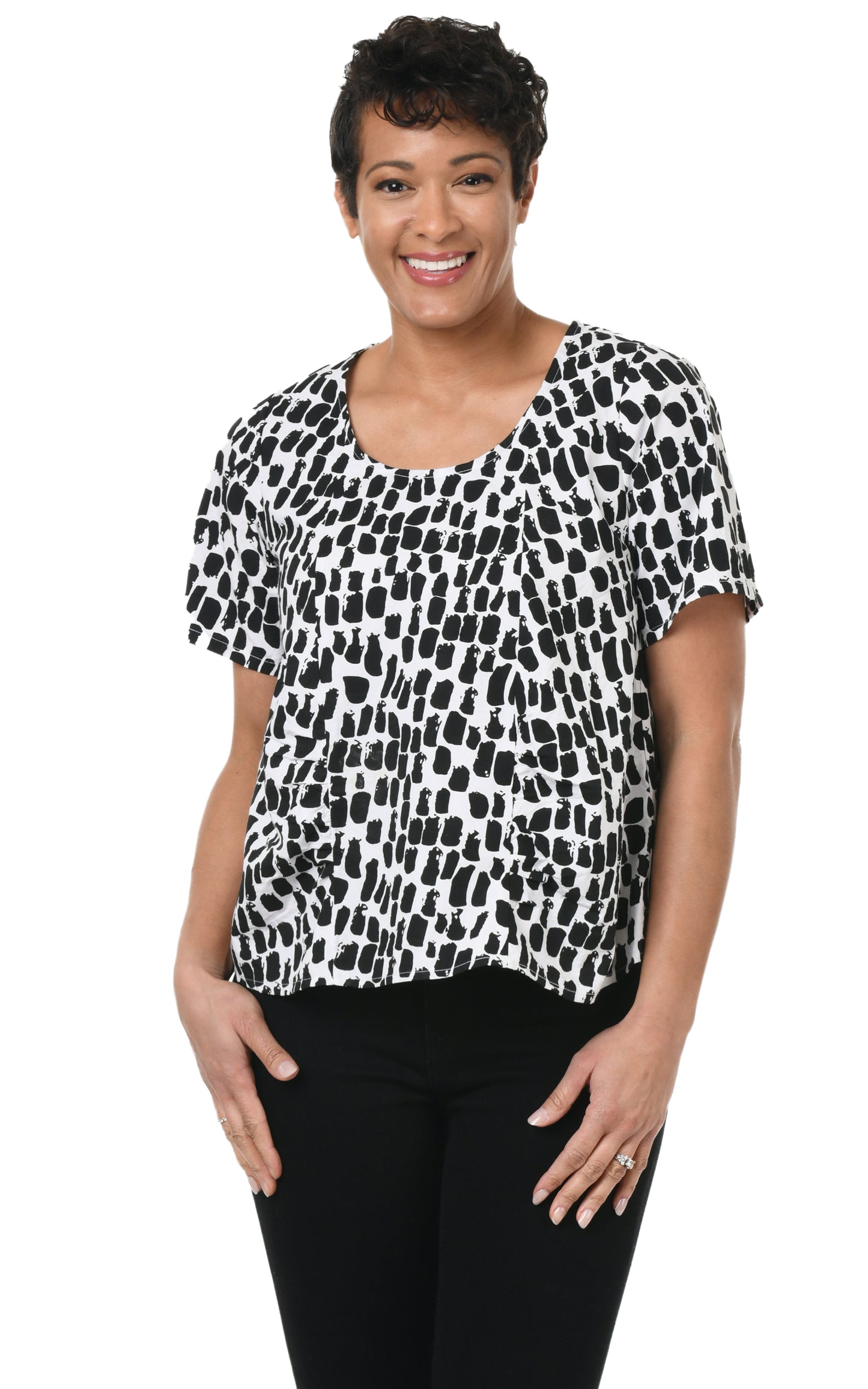 FINAL SALE CV404 Carmella Pullover in Meko*