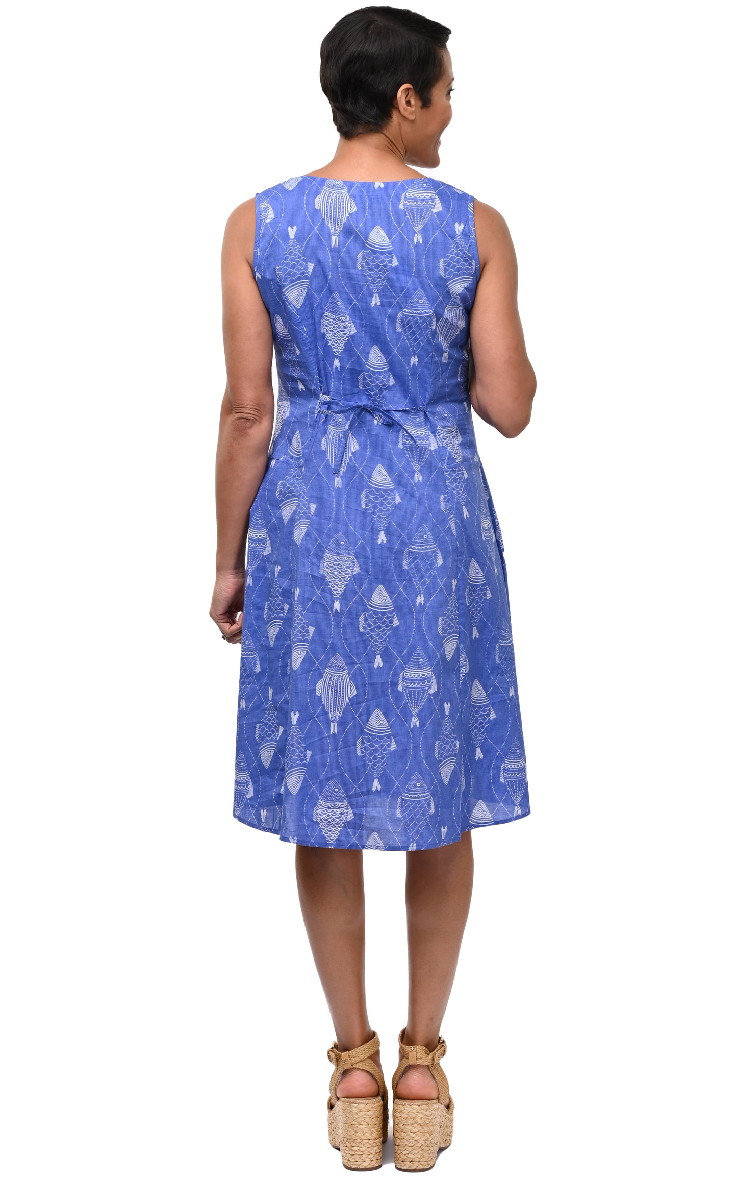 CV418 Myla Dress in Go Fish*