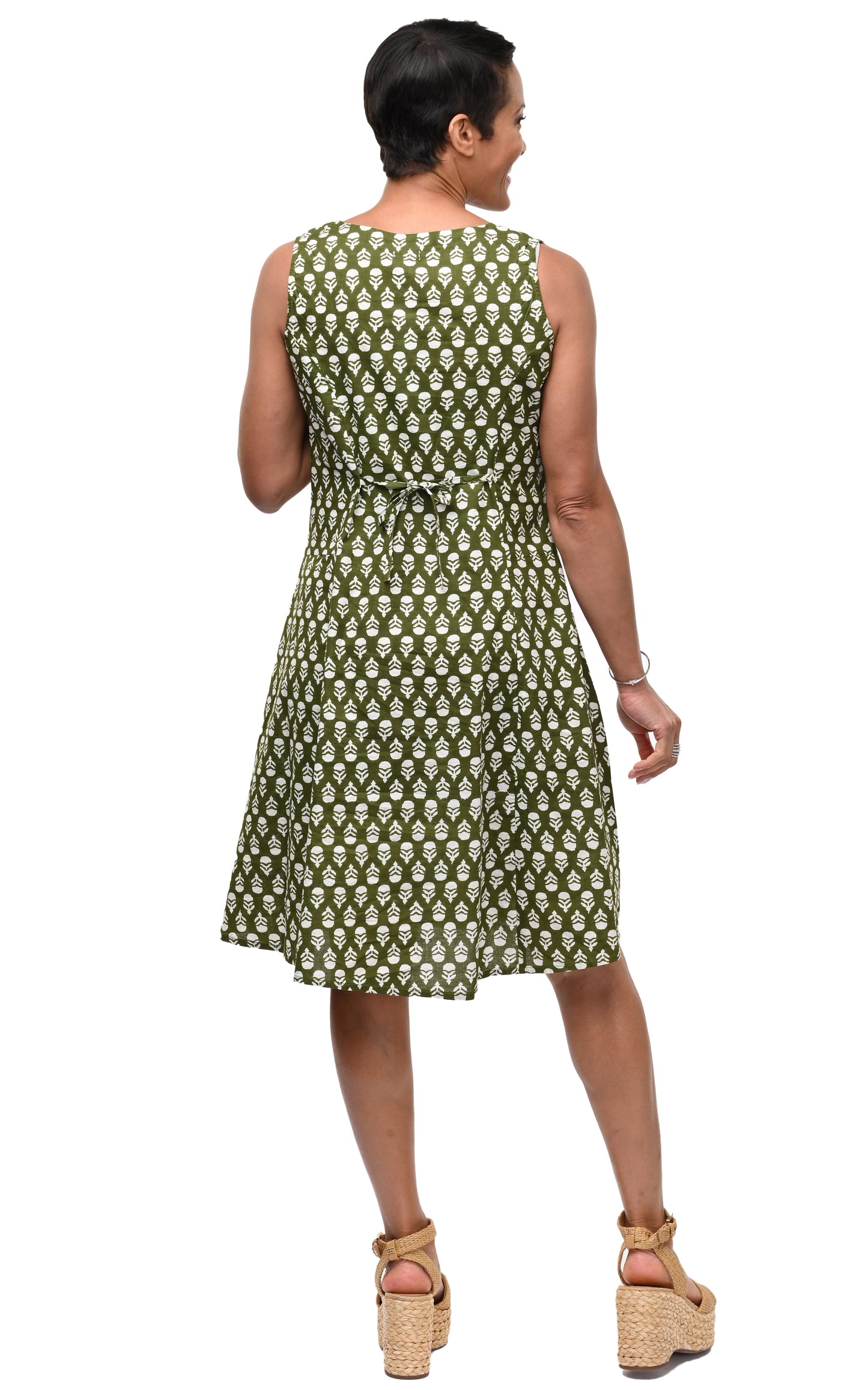 FINAL SALE CV418 Myla Dress in Acorns*