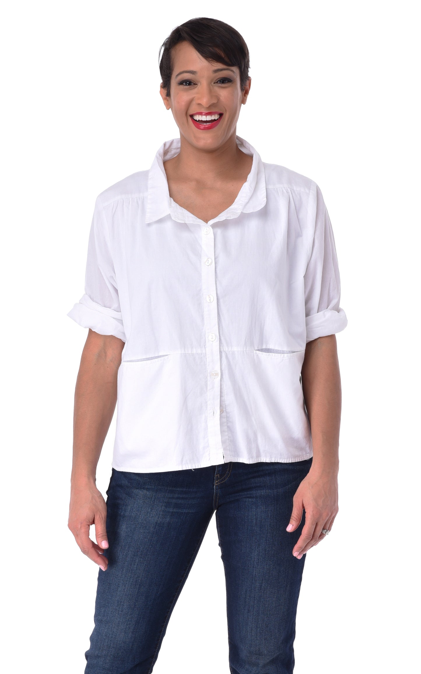 FINAL SALE CV43 Jill Jacket in White *