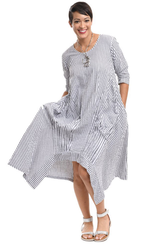 CV49 Lexi Dress in Murphy Seersucker Stripe*
