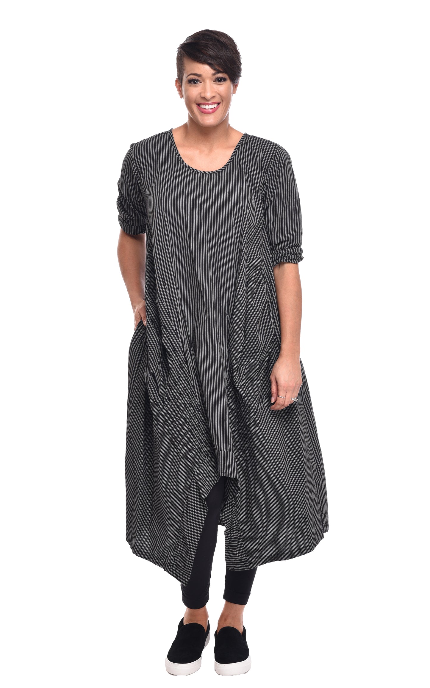 FINAL SALE CV49 Lexi Dress in Milan Stripe*