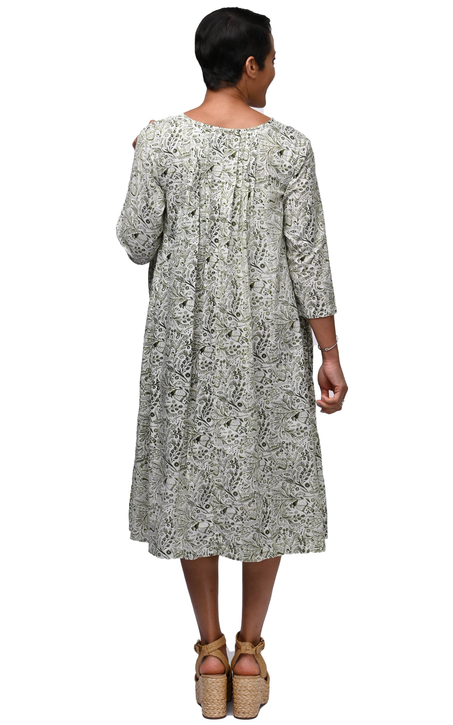 FINAL SALE CV49 Lexi Dress in Quails*
