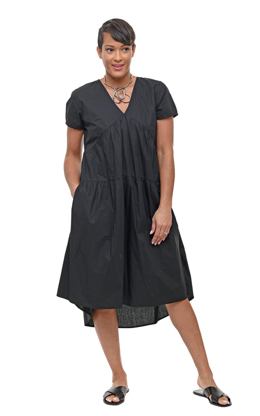 FINAL SALE CV52 Carey Dress in Black*