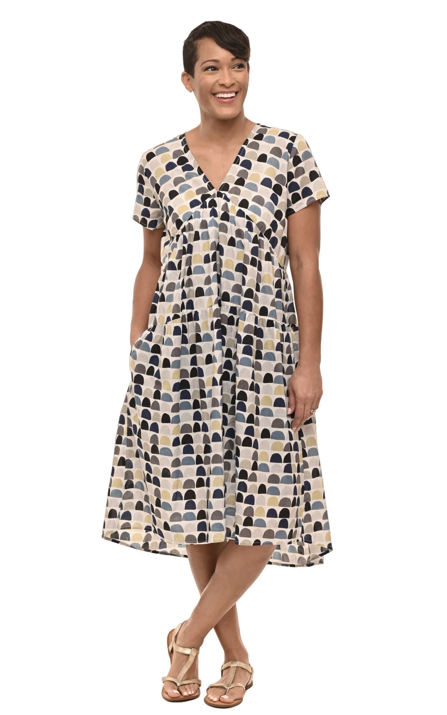 FINAL SALE CV52 Carey Dress in Brady*