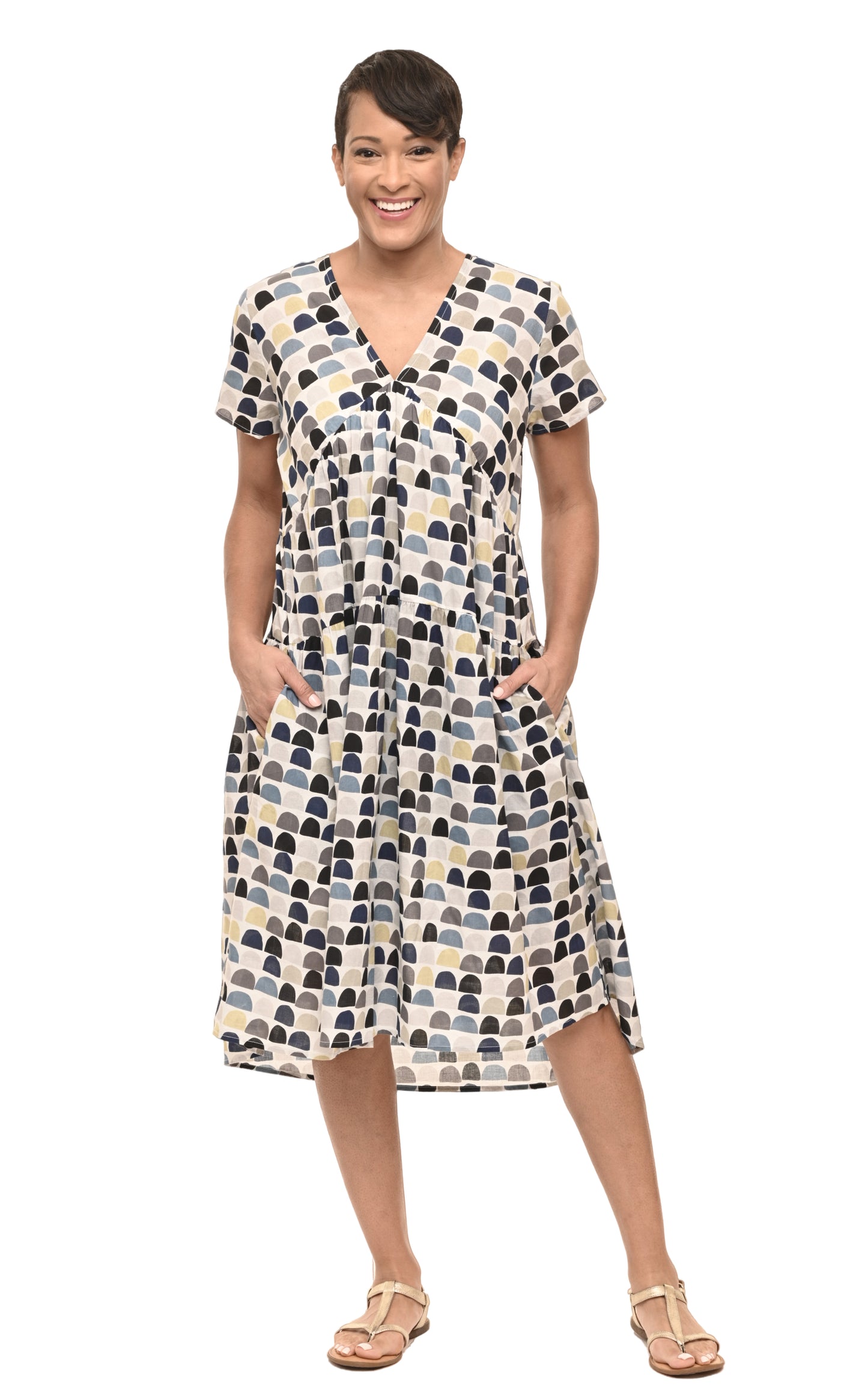 FINAL SALE CV52 Carey Dress in Brady*
