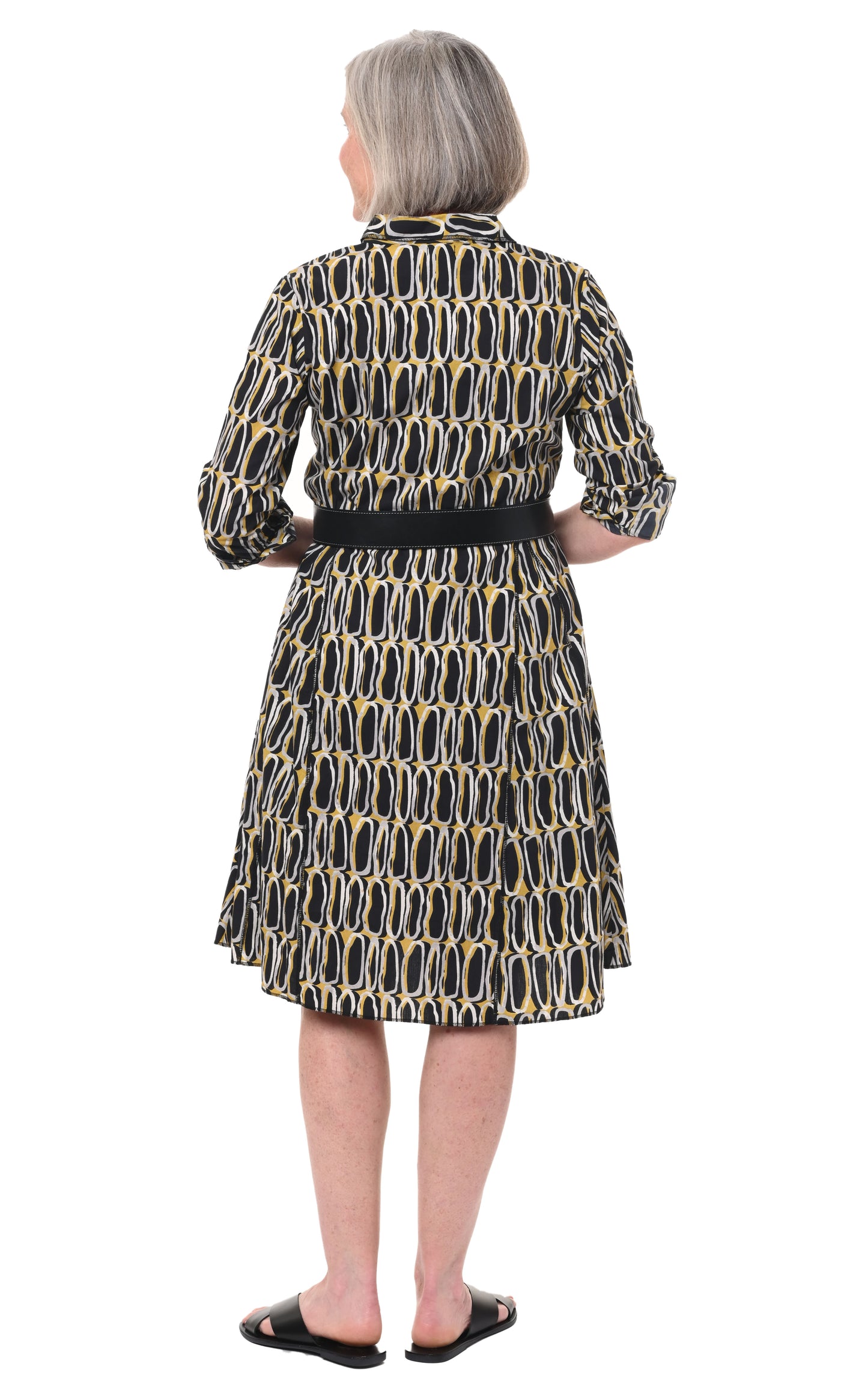 FINAL SALE CV616 Collins Dress in Olive Oil*