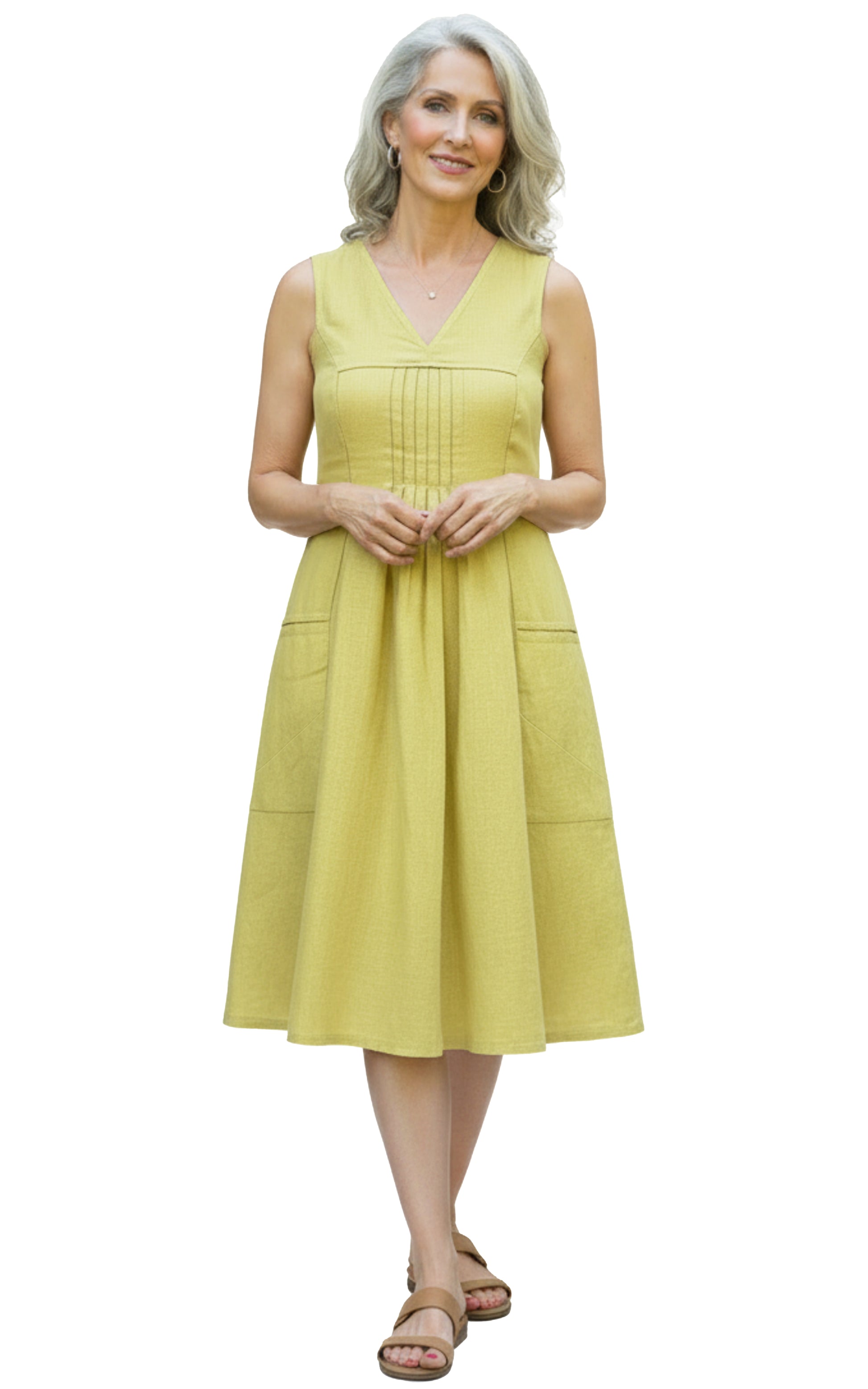 sunflower cocktail dress Unique Vintage Sunflower Cotton Halter Swing Dress