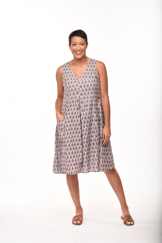 CV656  Poppie Dress in Raj