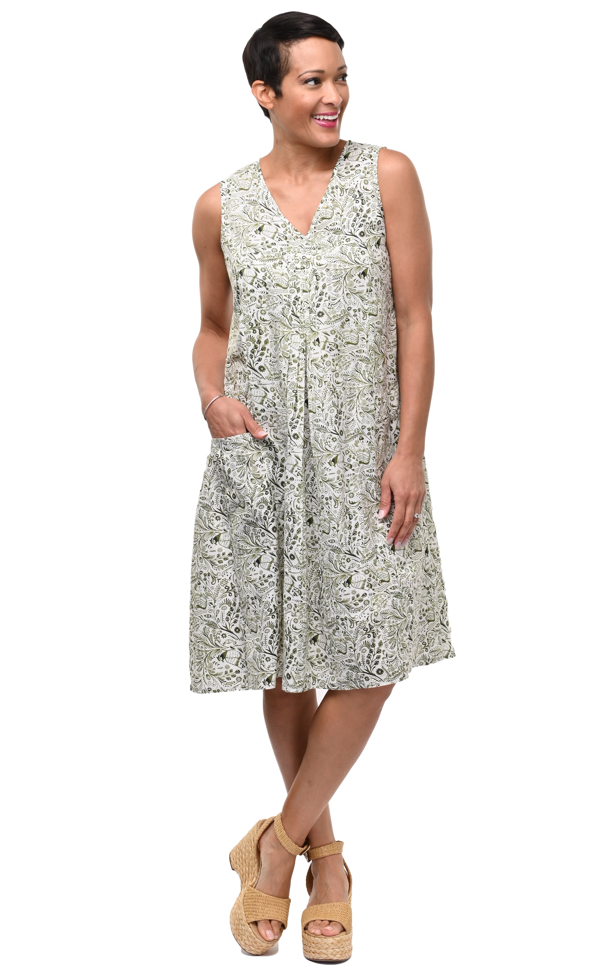 CV656 Poppie Dress in Quails* XXL CV656 Poppie Dress in Quails* XXL
